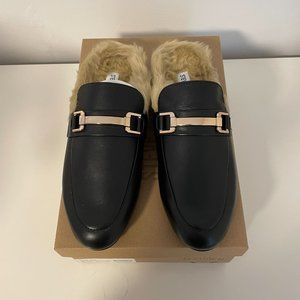 Steve Madden KHLOE Black Leather Loafer - Sz8